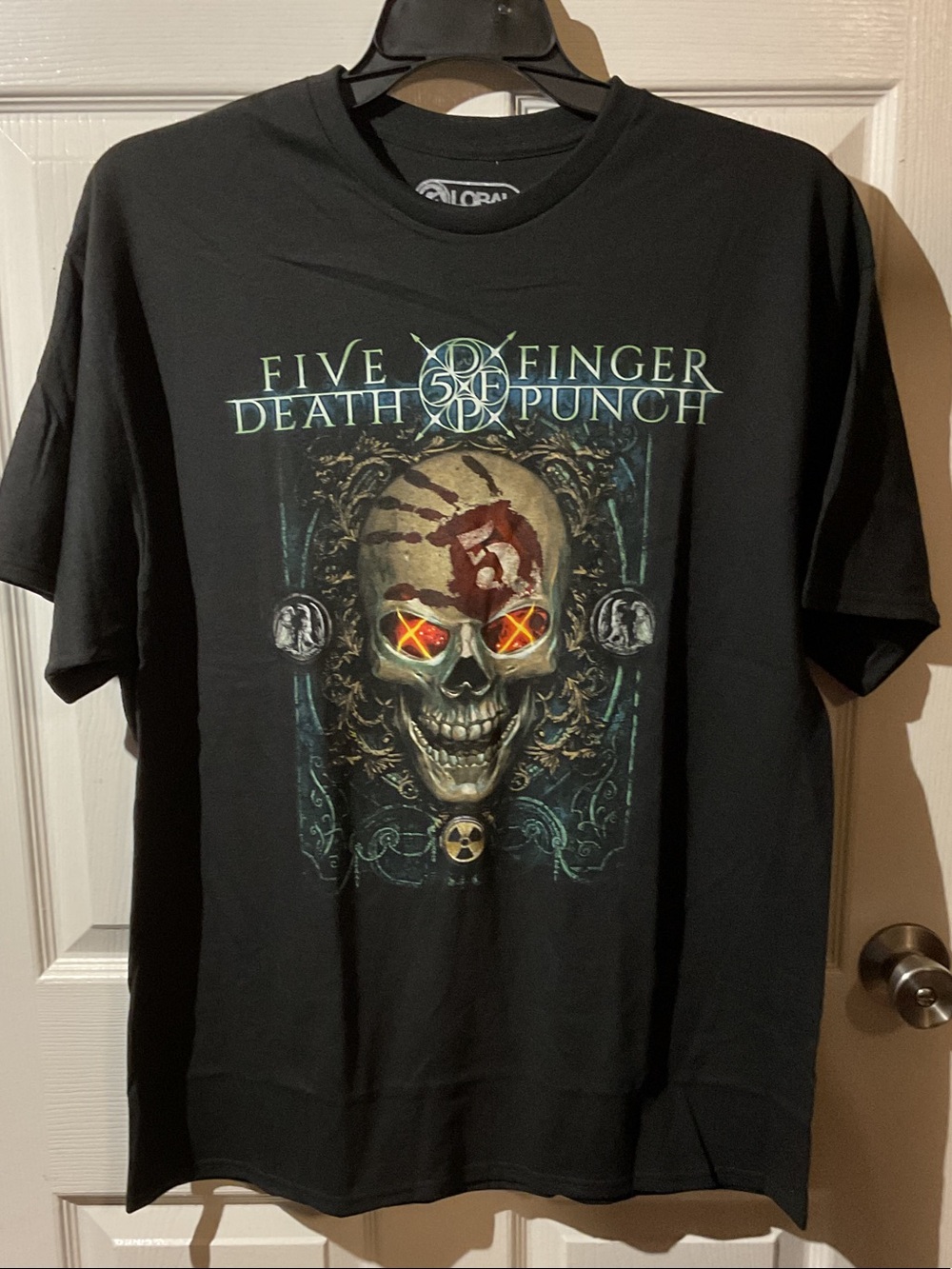Five Finger Death Punch Black Graphic Band Tee